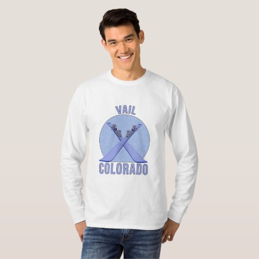 Vail, Colorado T-shirt (Voorkant volledig)