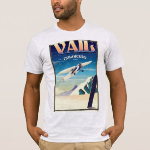 Vail Colorado vintage reisposter T-shirt