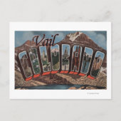 Vail, ColoradoLarge Letter ScenesVail, CO Briefkaart (Voorkant)