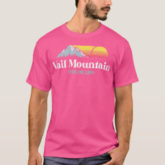 Vail Mountain Colorado Ski Snowboarden Wandelroute T-shirt
