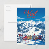 Vail Mountain Resort VS Briefkaart (Voorkant / Achterkant)