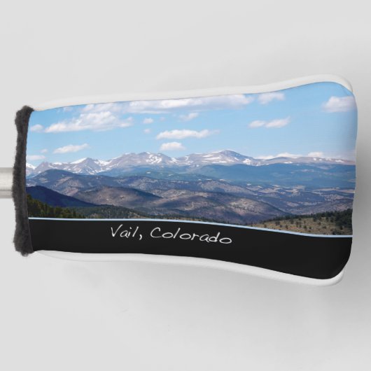 Vail Mountains Colorado Golfheadcover (Voorkant)