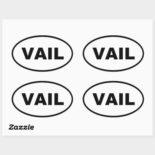 VAIL OVALE STICKER (Vel)