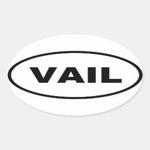 VAIL OVALE STICKER