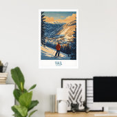 Vail Poster Colorado Ski Print 1 (Thuiskantoor)