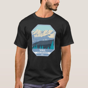 Vail Ski Area Winter Colorado T-shirt