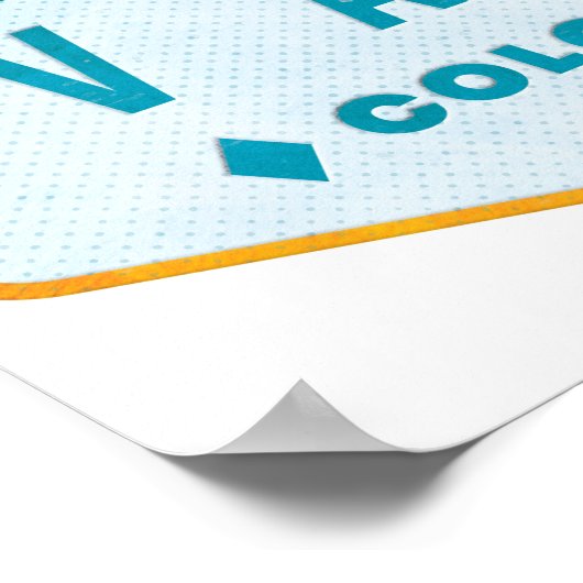 Vail Ski Badge Poster (Hoek)