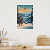 Vail Ski Poster - Colorado 1 (Keuken)
