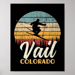 Vail Skiën Colorado Bergskiën Poster