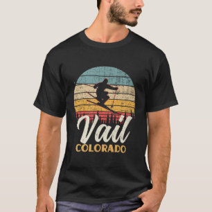 Vail Skiën Colorado Bergskiën T-shirt