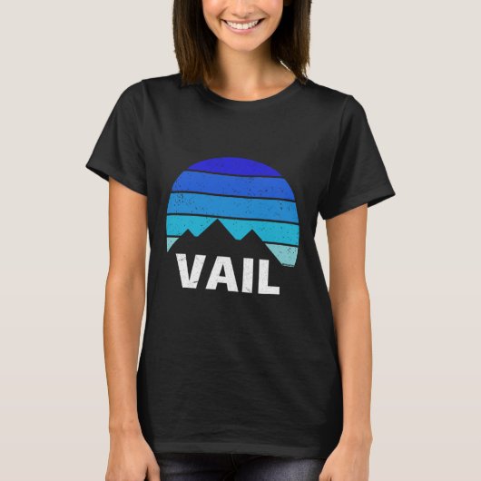 Vail skileven t-shirt (Voorkant)