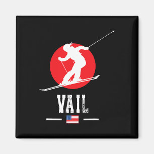 Vail Usa Skigebied Rocky Mountains Amerikaanse Ski Magneet