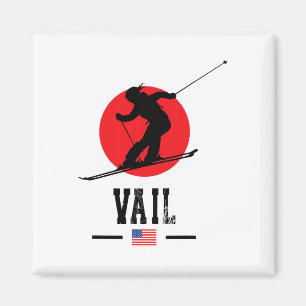 Vail Usa Skigebied Rocky Mountains Amerikaanse Ski Magneet