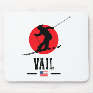 Vail Usa Skigebied Rocky Mountains Amerikaanse Ski Muismat