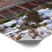 Vaile Mansion, Independence Missouri, met Kerstmis Poster (Hoek)