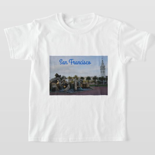 Vaillancourt Fountain & Ferry Building T-shirt (Laagn)