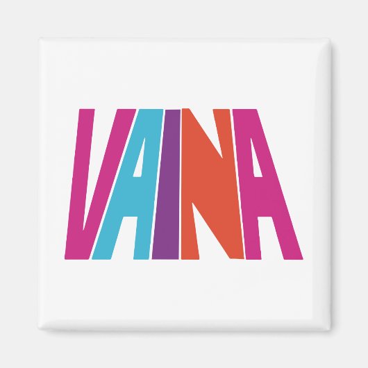 Vaina 2 inch magneet (Voorkant)