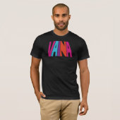 Vaina Black Mannen T-shirt (Voorkant volledig)