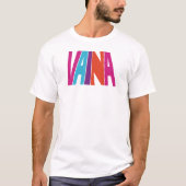 Vaina Mannen White Tshirt (Voorkant)