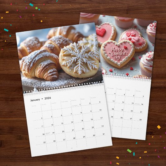 Vainilla Frosting Drip - 2026 Sweet Bakery Kalender
