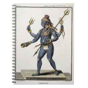 Vairevert uit "Voyage aux Indes et a la Chine" b Notitieboek