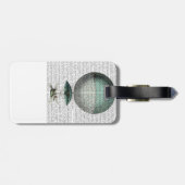 Vaisseau Volant Hot Air-ballon Bagagelabel (Achterkant horizontaal)