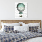 Vaisseau Volant Hot Air-ballon Canvas Afdruk (Insitu (Slaapkamer))