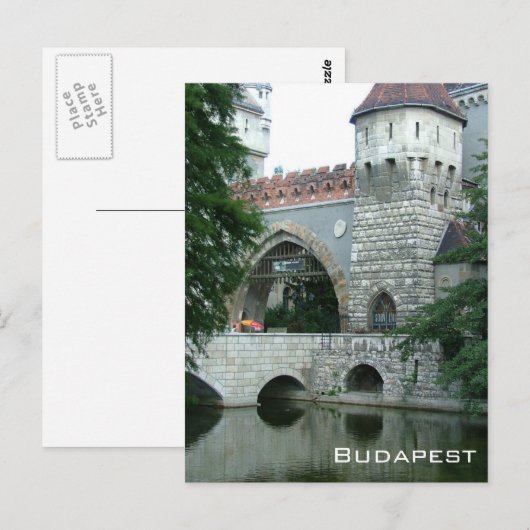 Vajdahunyad Castle - Boedapest Briefkaart (Voorkant / Achterkant)