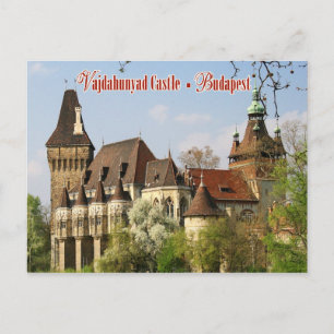 Vajdahunyad Castle, Boedapest, Hongarije Briefkaart