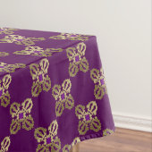 Vajra gouden boeddhissymbool tafelkleed (Voorbeeld)