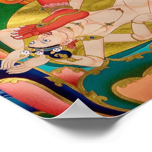 Vajra Yogini Meditation Poster (Hoek)