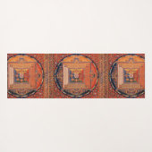 Vajradhatu Mandala Thangka w/out Monogram Yogamat (Achterkant (horizontaal))