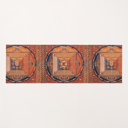 Vajradhatu Mandala Thangka w/out Monogram Yogamat (Voorkant (horizontaal))