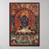 Vajrapani Bhutadamara Poster (Voorkant)