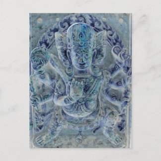 Vajrapani Blue Briefkaart