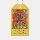 Vajrapani Cadeaulabel (Voorkant)