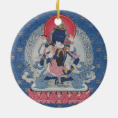 Vajrasattva en Consort Ornament (Achterkant)