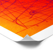 Vajrasattva en Consort Sketch Poster (Hoek)