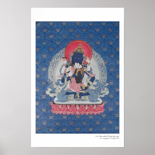 Vajrasattva en Partner Poster (Voorkant)
