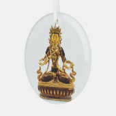 Vajrasattva Glas Ornament (Voorkant links)