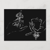 Vajrasattva Mudra Briefkaart (Voorkant)