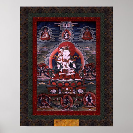 Vajrasattva Poster (Voorkant)