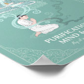 Vajrasattva Purification Tibetan Buddhist Art Poster (Hoek)