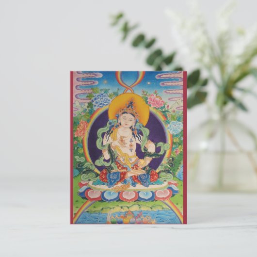 Vajrasatva Briefkaart (Staand voorkant)