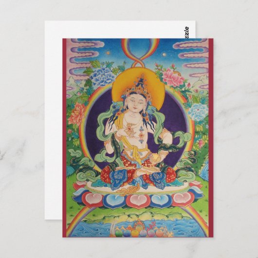 Vajrasatva Briefkaart (Voorkant / Achterkant)