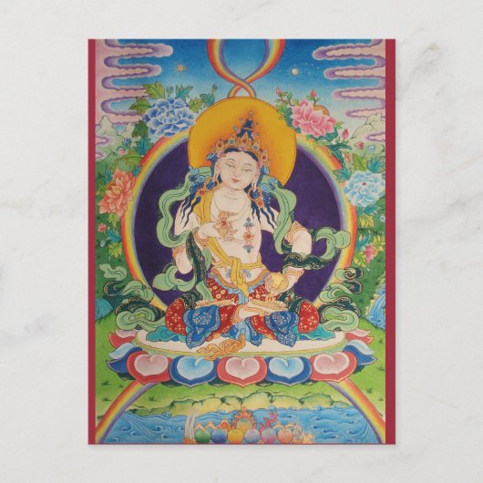 Vajrasatva Briefkaart (Voorkant)