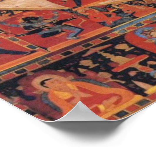 Vajravarahi Mandala Poster (Hoek)