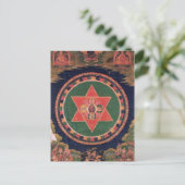 Vajravarahi Vajrayogini Tibetaans boeddhistische M Briefkaart (Staand voorkant)