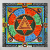 Vajrayogini Mandala Poster (Voorkant)