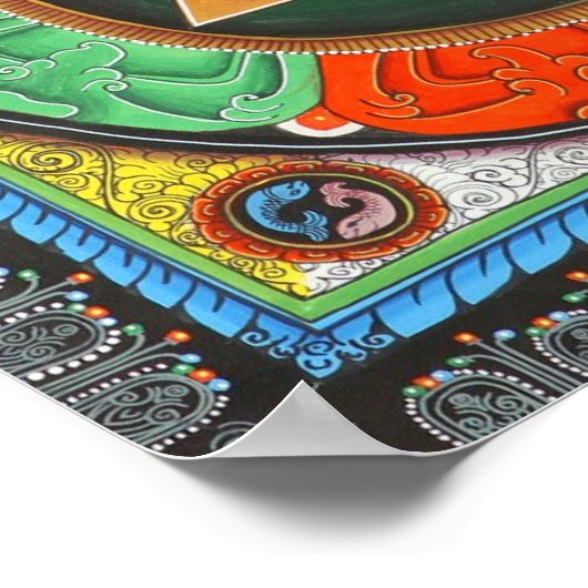 Vajrayogini Mandala Poster (Hoek)